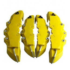 JDMotorsport88 6pcs JDM Racing 3D Custom <strong>Yellow</strong> Brake <strong>Caliper</strong> Covers for Car Small Size, Medium Size and Large Size - Product Image 2