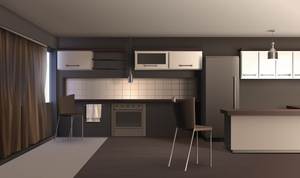 Meuble de cuisine moderne en bois massif de style européen et australien avec évier intégré, rangement, fonctions de cuisson simples et options écologiques - Product Image 6