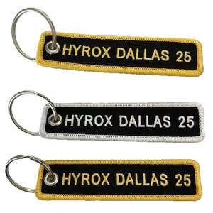 Porte-clés en acier inoxydable de qualité supérieure, durable, avec logo client imprimé par transfert thermique pour clés de voiture, sacs et accessoires quotidiens - Product Image 3