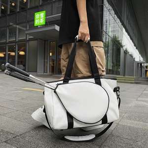 Zaino sportivo da Tennis e Badminton in Nylon impermeabile borsa Tote con <span class=keywords><strong>Rem</strong></span> per <span class=keywords><strong>2</strong></span> racchette da Tennis Premium - Product Image 4