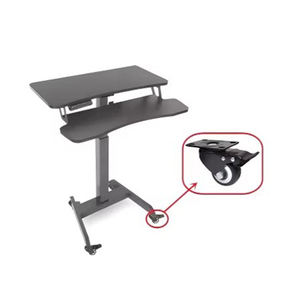 Roulettes pivotantes et fixes en PVC avec tige filetée pour mobilier d'hôpital et d'hôtel, fournisseur direct d'origine, 35 kg, 50 mm, 2 pouces, modernes - Product Image 1