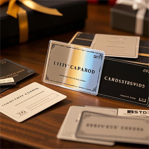 Carte professionnelle et de membre intelligente NFC en PVC avec <span class=keywords><strong>code</strong></span> <span class=keywords><strong>QR</strong></span>, <span class=keywords><strong>RFID</strong></span>, étanche, puce 1K D43/41/42, 13,56 MHz - Product Image 3