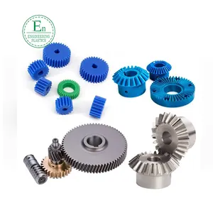 Nylon Plastic POM Straight Spur Helical Bevel Worm Pinion Custom Gear CNC Steel Stainless Brass New Product Manufacturer