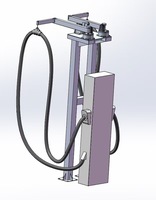Bras de rotation du bras oscillant Système de gestion des câbles de charge EV pour station de charge rapide DC