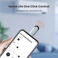 Control Remoto Universal para Electrodomésticos con APP para Teléfono Inteligente, Receptor Inalámbrico USB para Teléfono Micro USB