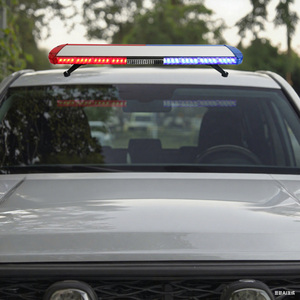 Thiết kế mới 3 watt dẫn đèn khẩn cấp 47 \ "120cm cảnh báo <span class=keywords><strong>lightbar</strong></span> với còi báo động loa cho xe ô tô xe tải xe cứu thương - Product Image 1