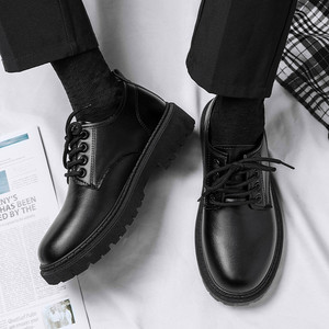 <span class=keywords><strong>Scarpe</strong></span> <span class=keywords><strong>da</strong></span> Lavoro Invernali <span class=keywords><strong>da</strong></span> <span class=keywords><strong>Uomo</strong></span>, Resistenti, con Lacci, Stile Business Casual, Nere, per <span class=keywords><strong>Sposo</strong></span>, Matrimonio, Nuovo Stile Britannico 2026 - Product Image 2