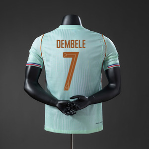 <span class=keywords><strong>Maillot</strong></span> de football décontracté sans col brodé <span class=keywords><strong>France</strong></span> Extérieur Grade Joueur 26 – Maillots personnalisés - Product Image 4