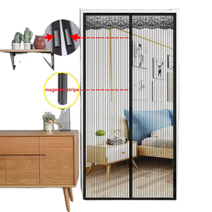 Venta al por mayor Anti-Mosquito Fly Mesh cortina fuerte pantalla magnética puerta con imanes <span class=keywords><strong>cortinas</strong></span> y cenefas para el hogar - Product Image 1