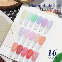 HEMA TPO Free Charm Build Gel en pot, vente en gros, 16 couleurs, auto-nivelant, étiquette privée personnalisée