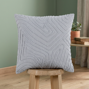 Funda de Cojín Cuadrada de Algodón y Lino, Estilo Tejido Liso, Decorativa para el Hogar - Product Image 1