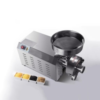 Moulin à épices QDMECH en acier inoxydable avec moteur entièrement en cuivre, machine à moudre le café en poudre