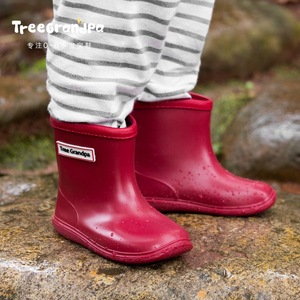 Bottes de pluie en PVC pour <span class=keywords><strong>enfants</strong></span>, antidérapantes, à semelles souples, légères, mi-mollet, unisexes, pour garçons et filles, chaussures imperméables pour tout-petits - Product Image 2
