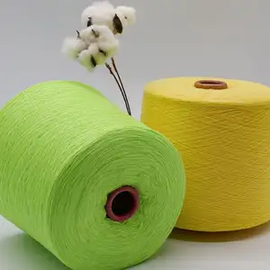 Hilo 100% Algodón En 8/2 Nm Disponible En Conos De 1 Kg Adecuado Para Hilanderos Y Tejedores Textiles