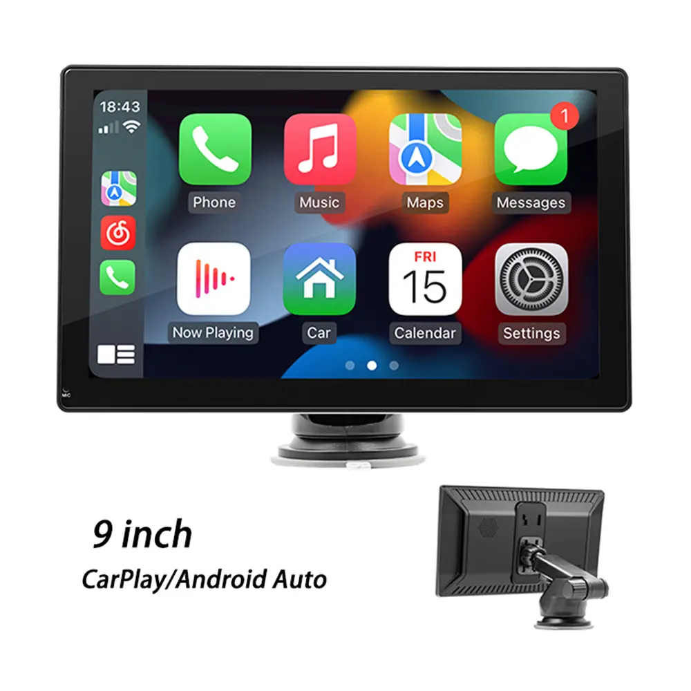 Carplay ניידת מסך אנדרואיד קרטון אלחוטי עם גרסת Bluetooth גרסה 5.0 autoradio autoradio רכב סטריאו
