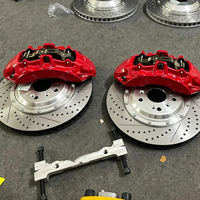 Kit d'étriers de frein à six pistons compatible avec Audi B5 B6 B7 B8 B9 C5 C6 C7 C8 C9 D2 D3 D4 D5 F3 TTRS R8 8D – Modification et amélioration