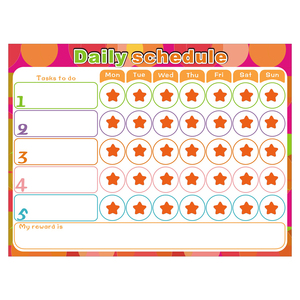Tableau de bonus du calendrier hebdomadaire des enfants, Simple et magnétique - Product Image 2