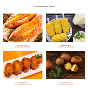 فرن البطاطس الحلوة التجاري ، آلة تحميص الذرة ، شواية كهربائية متعددة الوظائف للبطاطس المحمصة - Product Image 6