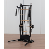 Nouveau 2026 Appareil de Pilates Reformer pour le renforcement musculaire, en alliage d'aluminium et acier, avec tour spirale, portable, pour la santé, la maison, la gym et le yoga