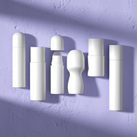 Nouvel emballage unique et écologique en plastique PE pour sérum de soin de la peau, huile essentielle, flacon à bille avec impression personnalisée sur écran et capacité sur mesure