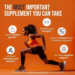 Creatina Monohidrato en Polvo para Nutrición Deportiva, Marca Privada OEM, Suplemento Deportivo Post-Entrenamiento, 300g 500g - Product Image 4