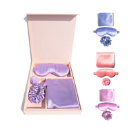 Ensemble de taies d'oreiller et bonnets de luxe en soie de mûrier 100% pure, certifiées Oeko-Tex, pour la protection des cheveux, pour hôtel et maison