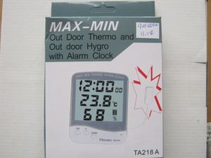 Termómetro Digital con humedad y cierre con pantalla Digital <span class=keywords><strong>Lagar</strong></span>, higrómetro TA218A - Product Image 5