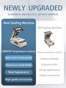 Machine à sceller les plateaux manuelle de bureau boîte commerciale en plastique PP emballage pour <span class=keywords><strong>plat</strong></span> de riz aliments cuits à <span class=keywords><strong>emporter</strong></span> - Product Image 5