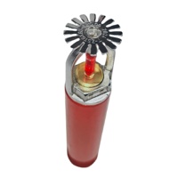 Tête d'incendie à pompe à eau sèche en laiton 68 avec bulbe en verre, corps allongé, anti-corrosion, pour système extérieur de stockage frigorifique