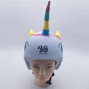 Pembuatan Velo penutup helm Ski anak, warna-warni