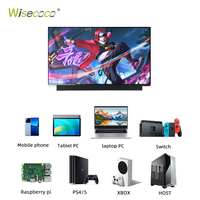 Wisecoco 13.3 Inch 4K OLED AMOLED IPS Display USB-C Driver Board Ultra Slim External Second Screen for Laptop PC Xbox PS4/5
