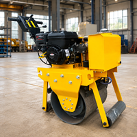 Mini-compacteur à rouleaux de 426 mm de diamètre pour petits projets de rénovation résidentielle