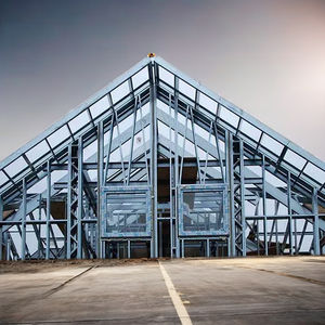 โรงโรงโรงโคนมแกะแพะฟาร์มปศุสัตว์การติดตั้งแบบครบวงจรโรงโครงสร้างเหล็กสำเร็จรูปที่ทันสมัย - Product Image 3