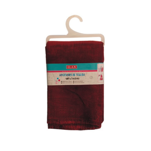 Accessorio in Tessuto ILAN 80x100cm Rosso Scuro per Arredamento Casa - Product Image 2