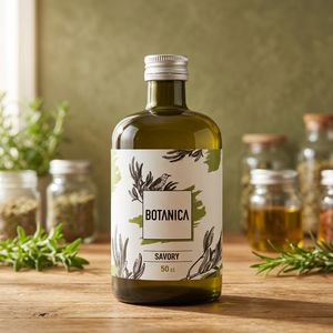 BOTANICA-SANTOREGGIA Extrait liquide filtré non alcoolisé de feuilles de sauge pour la mixologie moderne de cocktails et apéritifs, boîte de 6 bouteilles - Product Image 3