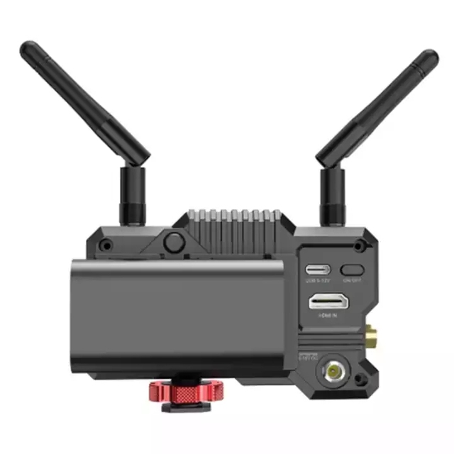 Hollyland Mars 400S Pro - Wireless SDI Video Transmitter & Receiver, 0.1s Latency, 400ft Range, Ideal for Videographers.