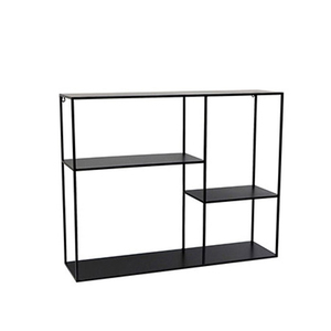 <b>Round</b> Circular Metal Frame <b>Wall</b> Mounted <b>Shelf</b> gold - Product Image 6