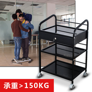 Dongpin Beauty Mobile <b>Tool</b> Cart 57x41.5x86 Tempered Glass Salon <b>Trolley</b> - Product Image 3