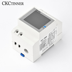 D52-2066 6 trong 1 hiển thị thông minh <span class=keywords><strong>Meter</strong></span> Din Rail AC Monitor điện áp hiện tại điện năng lượng điện tần số <span class=keywords><strong>Meter</strong></span> - Product Image 1