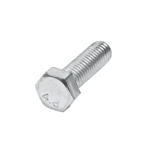 Tornillo de Cabeza Hexagonal de Acero Inoxidable 304 Grado 4.8 con Recubrimiento de Zinc para Instalación de Soportes de Aire Acondicionado - Product Image 1