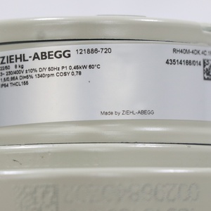 Ventilateur centrifuge de refroidissement EC pour centre de données ZIEHL-ABEGG RH40M-4DK.4C.1R 230/400V 0.45KW 0.86A 1340RPM AHU - Product Image 6