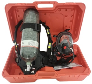 Appareil respiratoire autonome à pression positive portable (SCBA) avec bouteille en fibre de carbone 6,8L/9L CCCF/CCS - Product Image 1