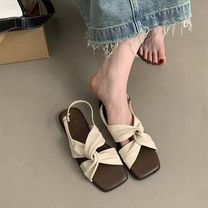 Sandalias de Playa Versátiles y Elegantes para Mujer, Antideslizantes, Transpirables, para Uso en Exteriores de Verano, con Amortiguación - Product Image 5