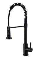 Ensemble de robinets de douche à flux d'eau avec diodes électroluminescentes Ensembles de robinets de salle de bains Robinets de lavabo à eau chaude et froide Mélangeurs