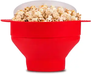 Popcorn Maker Microwave Popcorn Popper Collapsible Bowl Bpa Free Professional Manufacture Wholesales Silicone