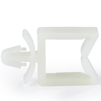 Pinces de faisceau de câbles légers à LED en nylon extrudé de type P Gestion des fils de type R Clips de câble en plastique de 3.2mm à 25.4mm Faisceau de 3.2mm à 25.4mm