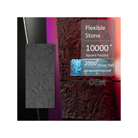 Panneaux muraux en pierre souple imperméables MCM, carreaux muraux, panneaux en pierre flexible MCM, panneaux de décoration murale intérieure et extérieure
