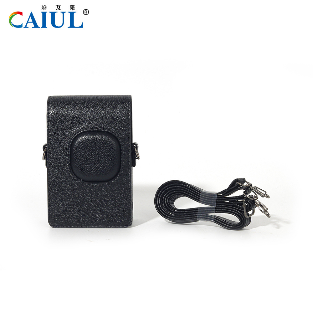 Mini bolso liplay de piel retro camcorpicture negro