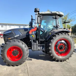 Proveedor de fábrica 160hp180hp 4WD tractor de ruedas 6ton chasis tractor agrícola Agricultura para agricultura