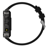 KR100 Outdoor Smartwatch für Herren 1200mAh Akku 2,01 Zoll HD-Bildschirm BT-Anruf LED-Taschenlampe 1ATM Wasserdicht 107 Sportmodi OEM